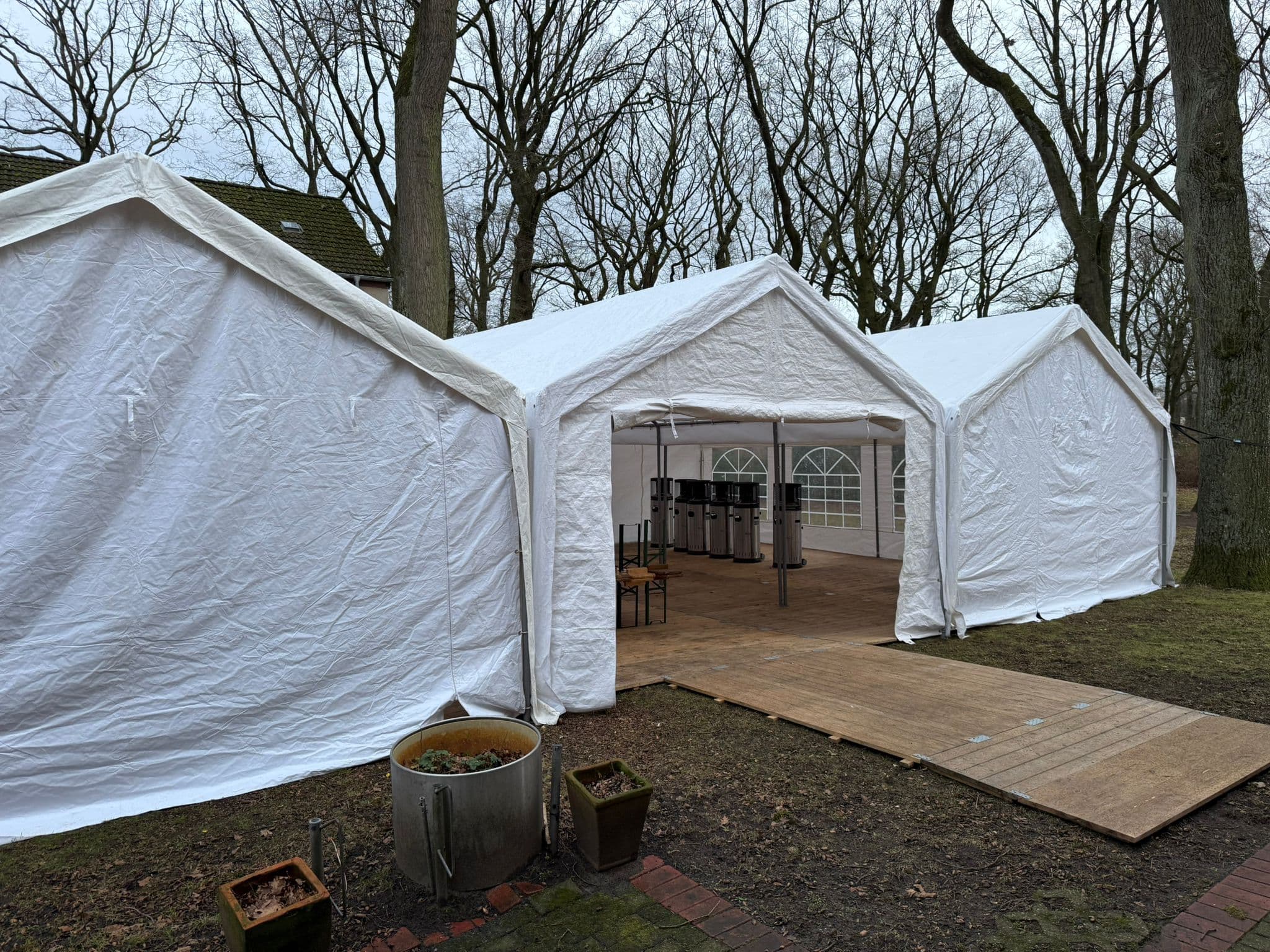 Partyzelt 4×8 Meter